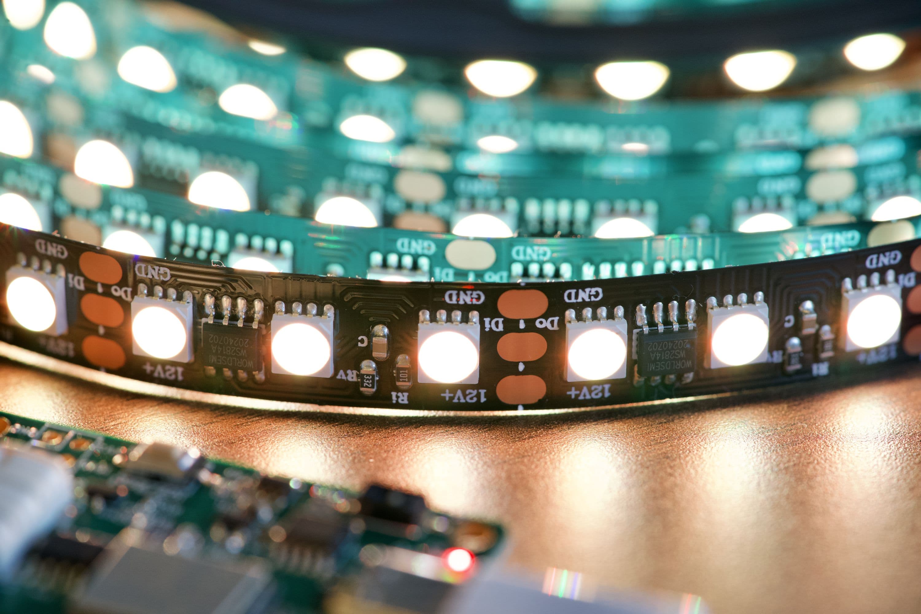 DIY Desk LED Lighting