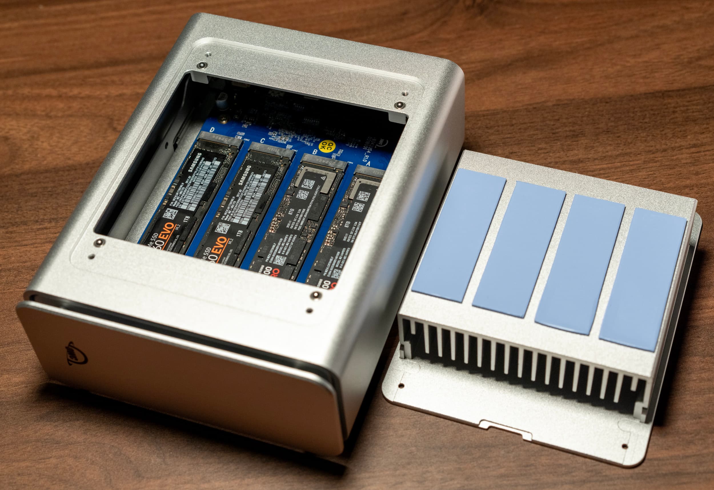 OWC Express 4M2 SSD Enclosure
